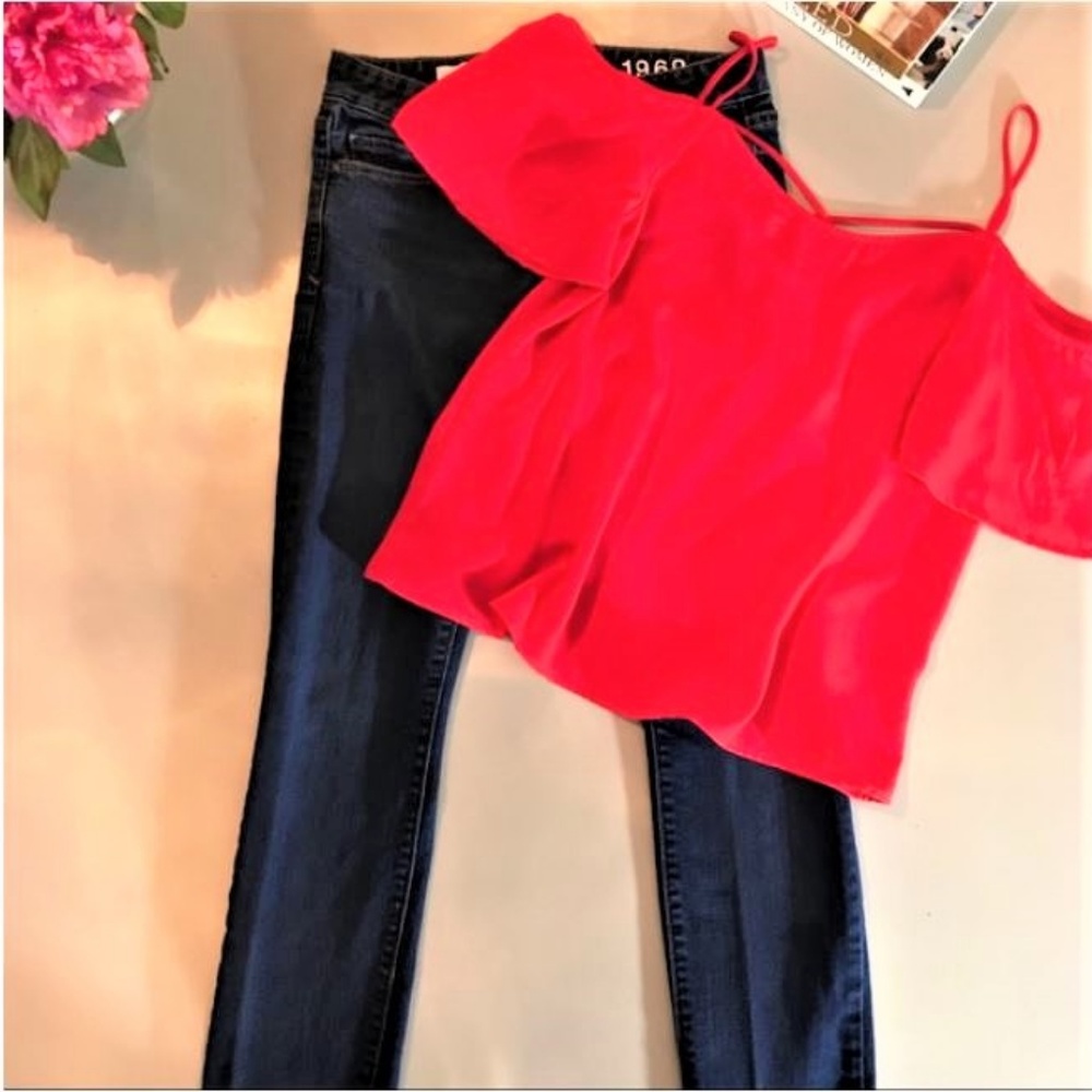 NWT BP Nordstrom Cold Shoulder Top - Picture 2 of 8